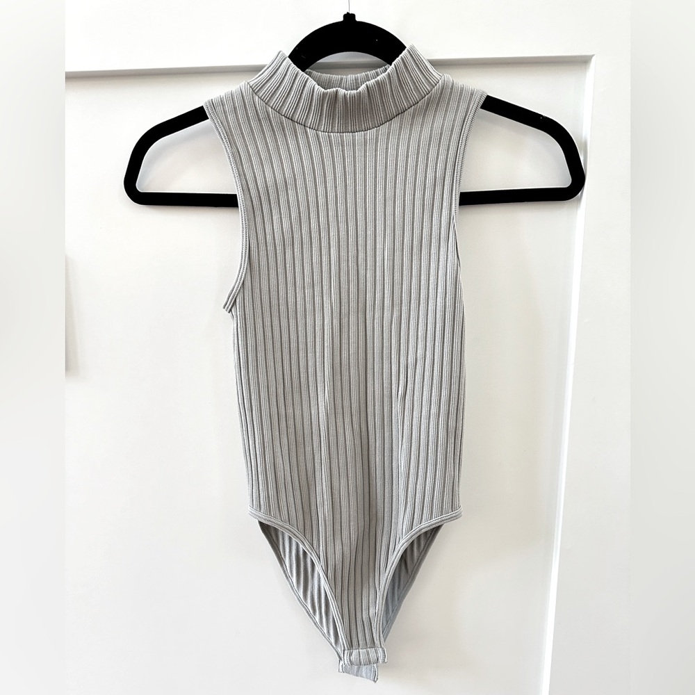 Zara seamless ribbed bodysuit NWOT